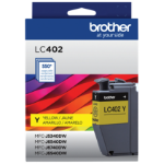 Brother LC402YS ink cartridge 1 pc(s) Original Standard Yield Yellow
