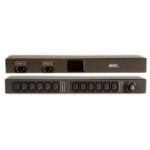 Vertiv Geist Basic power distribution unit (PDU) 12 AC outlet(s) 1U Black