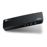 Siig JU-DK0B11-S1 laptop dock/port replicator USB 3.2 Gen 1 (3.1 Gen 1) Type-C Black