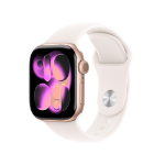 Apple Watch Series 11 OLED 42 mm Digitaal 374 x 446 Pixels Touchscreen 5G Roségoud Wifi GPS