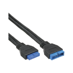 InLine USB 3.0 Extension internal header male / female, 0.35m