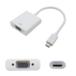 AddOn Networks USB 3.1 (C) - VGA, 0.2m USB graphics adapter White