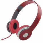 Esperanza EH145R headphones/headset Wired Head-band Music Red