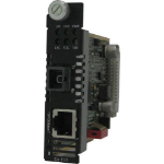 Perle CM-110-M1SC2U network media converter Internal 100 Mbit/s Multi-mode Black