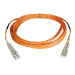 Tripp Lite N320-06M fiber optic cable 236.2" (6 m) 2x LC OFNR Gray, Orange