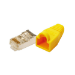 LogiLink MP0015 wire connector RJ-45 Yellow