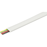 Deltaco MD-14 telephone cable 100 m White