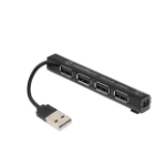 connektgear 4 Port Hub USB 2 Type A - Bus Powered - Black
