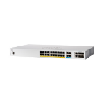 Cisco Catalyst 1300-24MGP-4X - Switch - L3 - Managed - 24 x 10/100/1000 (PoE+) + 4 x 10 Gigabit SFP+ - rack-mountable - PoE+ (195 W)