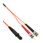 InLine Fiber Optical Duplex Cable MTRJ/ST 50/125µm OM2 2m