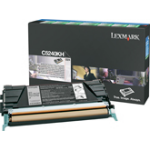 Lexmark C5240KH Toner-kit black return program, 8K pages/5% for Lexmark C 524/534