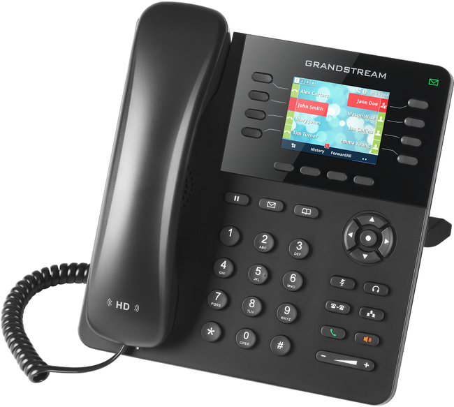 Grandstream Networks GXP2135 4 Line SIP Phone with colour screen and 32 BLF