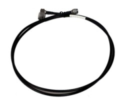 Zebra 6m RF LMR 240 koaxialkablar Svart