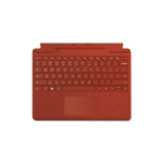 Microsoft Surface Typecover Alcantara with pen storage/ Without pen Poppy Red Pro 8 & X & 9