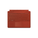 Microsoft Surface Typecover Alcantara with pen storage/ Without pen Poppy Red Pro 8 & X & 9