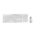 CHERRY Stream Desktop Recharge keyboard Mouse included Universal RF Wireless QWERTY English Grey