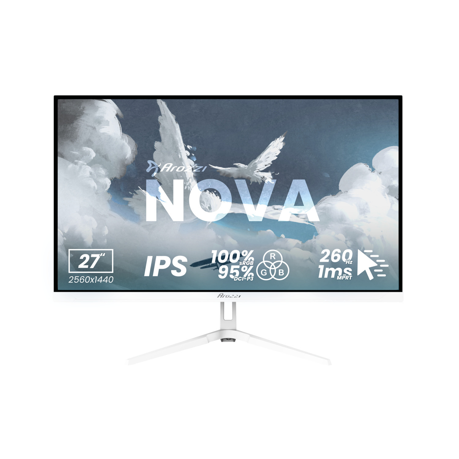 Image of Arozzi Nova 27“ IPS 260Hz - Gaming Monitor computer monitor 68.6 cm (2
