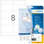 HERMA 9012 printer label White Non-adhesive printer label