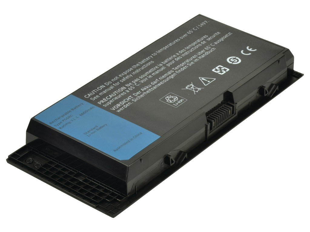 Image of 2-Power 10.8v, 9 cell, 84Wh Laptop Battery - replaces 312-1176