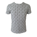 ASSASSIN'S CREED Abstergo Logo All-Over Print T-Shirt, Male, Small, Grey (TS090603ASC-S)