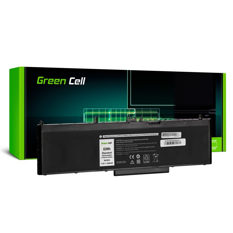 EU Product - Laptop Battery Dell Latitude E5570 Precision 3510 11.4V 4500 mAh thumbnail