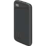 Goobay 53936 power bank Lithium Polymer (LiPo) 10000 mAh Black