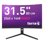 TERRA 3285W computer monitor 80 cm (31.5") 2560 x 1440 pixels Wide Quad HD LCD Black