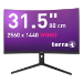 TERRA 3285W computer monitor 80 cm (31.5") 2560 x 1440 pixels Wide Quad HD LCD Black