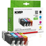 KMP C107XV inktcartridge Hoog (XL) rendement Zwart, Cyaan, Magenta, Geel