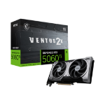 MSI VENTUS GeForce RTX 5060 TI 16G 2X OC PLUS NVIDIA 16 GB GDDR7