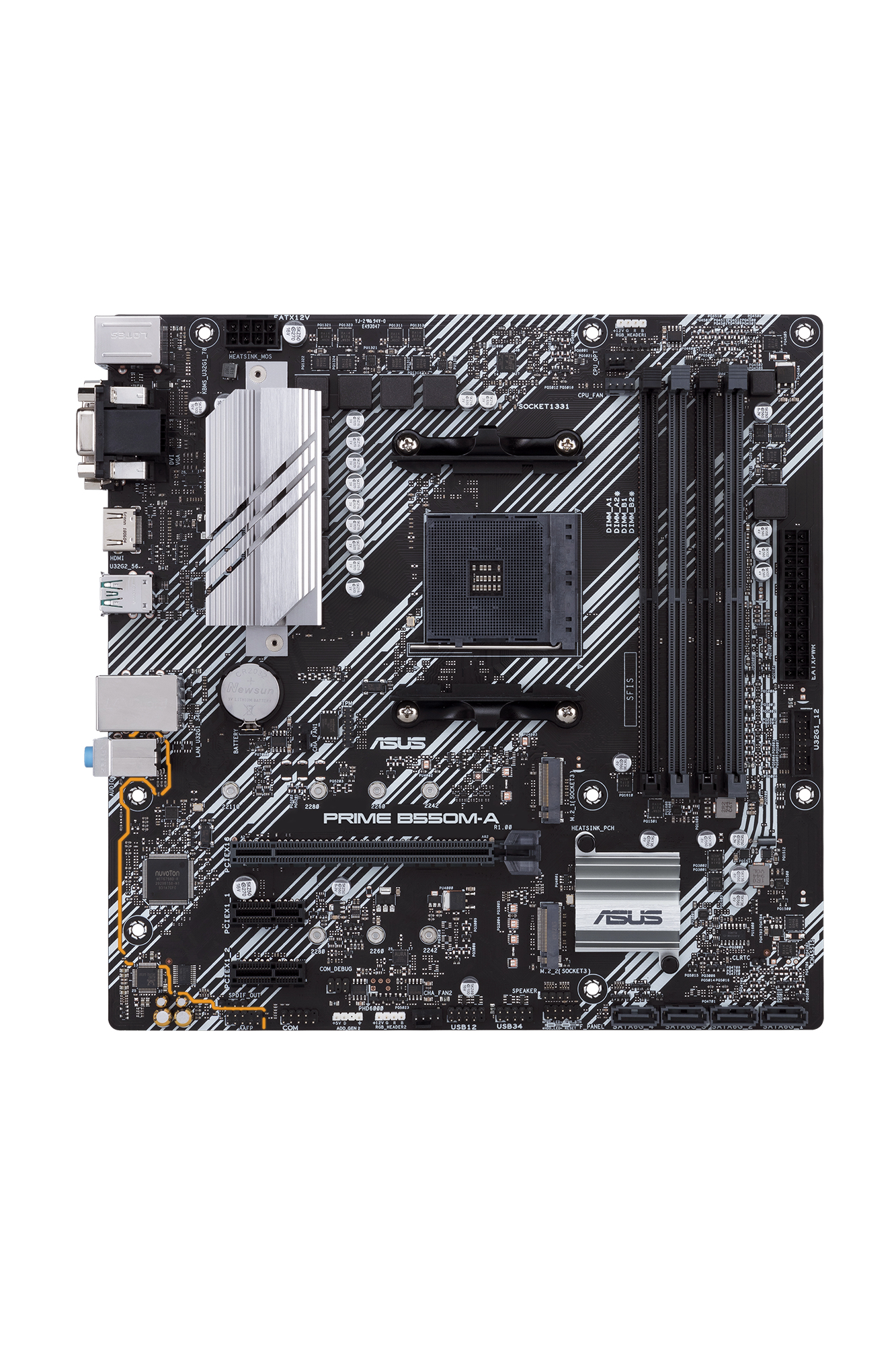 Image of ASUS PRIME B550M-A AMD B550 Socket AM4 micro ATX
