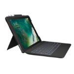 Logitech SLIM COMBO with detachable keyboard and Smart Connector for iPad Air (3rd gen) and iPad Pro 10.5-inch Black Spanish