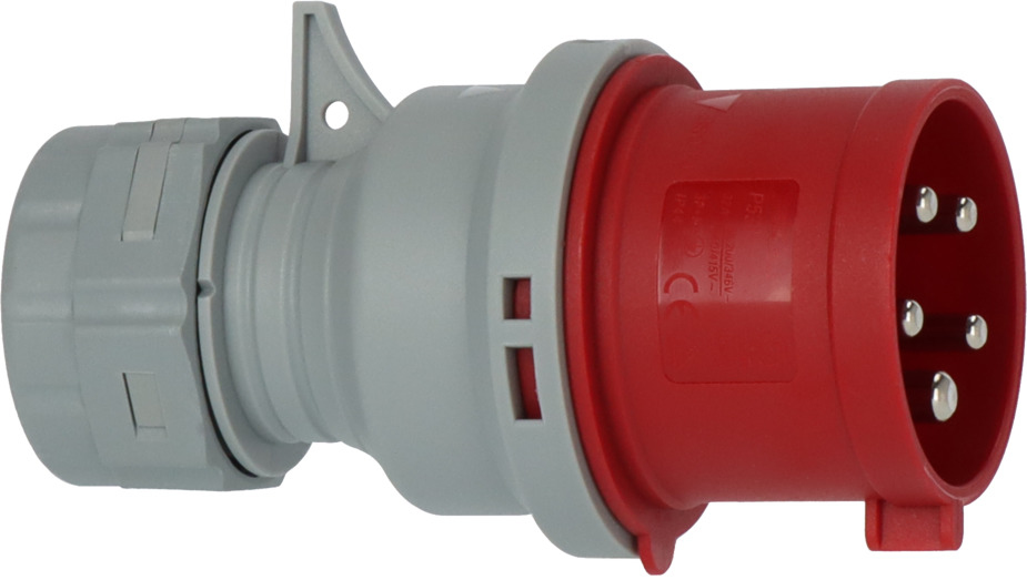 1081050020 BRENNENSTUHL CEE-Stecker 400V/32A 5p 6h IP44