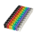 Microconnect MC-CABLEMARKER cable marker Black, Blue, Brown, Green, Grey, Orange, Red, Violet, White, Yellow 100 pc(s)