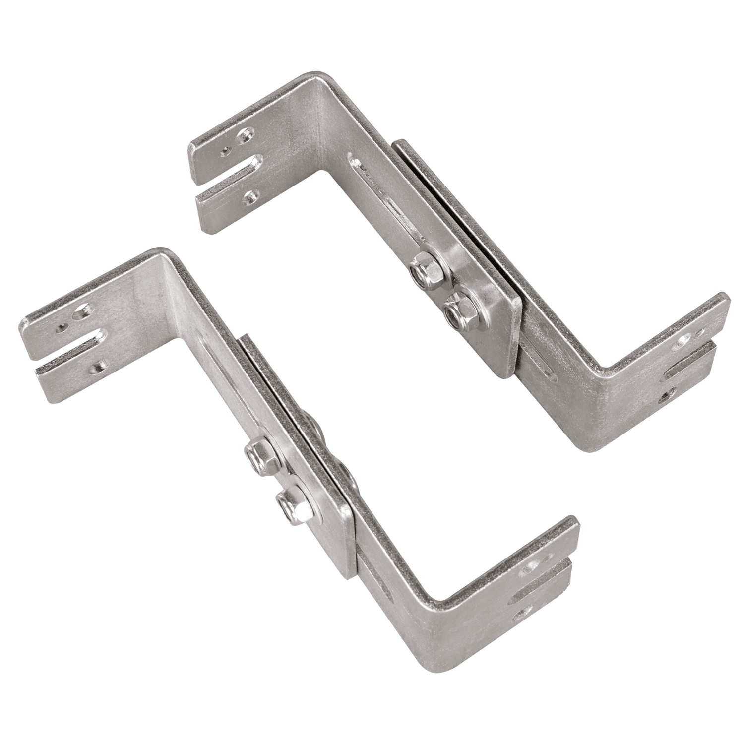 Conen Mounts 2 galvanized adjustable wall mounting brackets