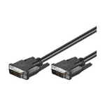 Goobay MMK 120-200 18+1 DVI-D 2m DVI cable Black