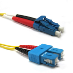 Weltron 5m LC/SC InfiniBand/fibre optic cable 196.9" (5 m) OFC Yellow