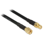 DeLOCK 15m CFD200 coaxial cable SMA