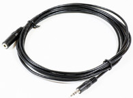 Microconnect Audio 3.5mm 3m M-F Stereo audio cable Black