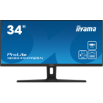iiyama ProLite XCB3494WQSN-B1 computer monitor 86.4 cm (34") 3440 x 1440 pixels UltraWide Quad HD Black