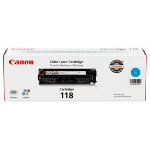 Canon Cartridge 118 Cyan Original Black, Cyan, Magenta, Yellow