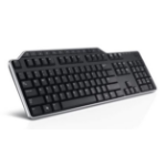 DELL 580-17682 tangentbord Universal USB QWERTY Finsk, Svensk Svart