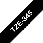 TZE-345 P-Touch Ribbon, 18mm x 8m