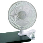 Lasko 6" Clip Fan - White