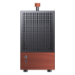 Jonsbo T6 Midi Tower Black, Wood