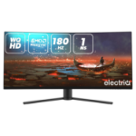 electriQ eiQ-34SUWD180FSHQ 34" QLED WQHD 180Hz Curved Gaming Monitor