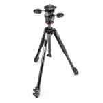 Manfrotto MK190X3-3W1 tripod Digital/film cameras 3 leg(s) Black