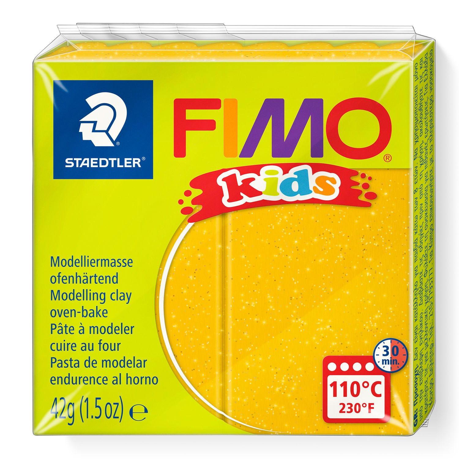 8030-112 STAEDTLER Mod.masse Fimo kids gold glitter