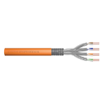 Digitus CAT 7 S/FTP data cable - installation cable, 50 m, simplex, Dca-s2, d1, a1