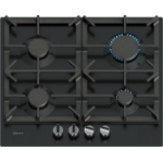 Neff T26CIP8S0 hob Black Built-in 60 cm Gas 4 zone(s)